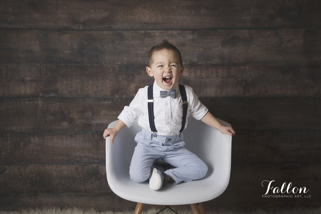 toddler smiles