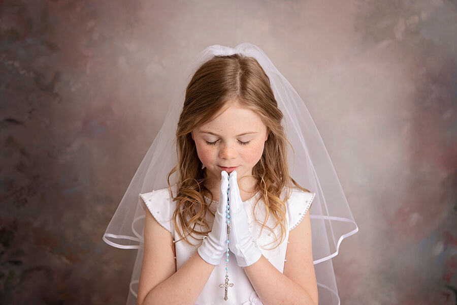 First Communion Portraits | Wexford Child Photographer