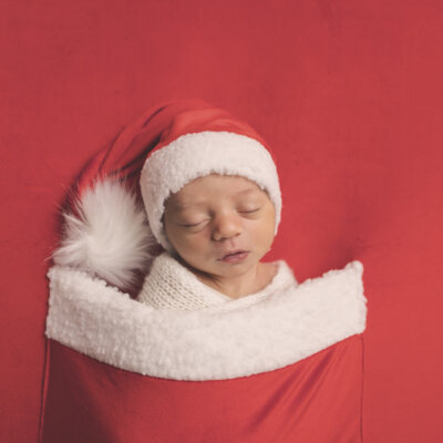 Holiday Newborn Session-Pawtucket, RI Newborn Photographer