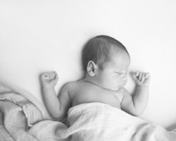 newborn studio photography massachusetts black white