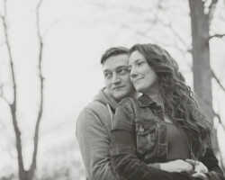 portrait of adult couple