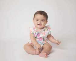 baby smiles