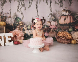 Pumpkin Themed Cake Smash Session