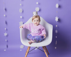 Purple Winter Wonderland