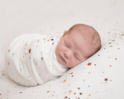 wrapped newborn stars