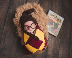 Harry Potter themed newborn session