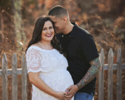 outdoor couples maternity session smithfield , RI by Fallon Photographic Art