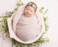 smiley newborn