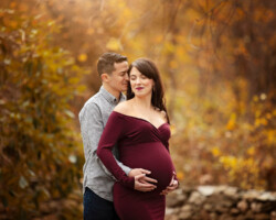 outdoor couples maternity session Portsmouth, RI by Fallon Photographic Art