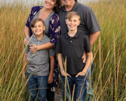 Family photography session in Bristol, Rhode Island