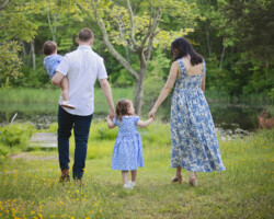 Family photography session in Smithfield, Rhode Island