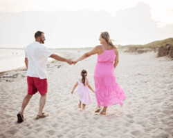 Family photography session in Westerly, Rhode Island